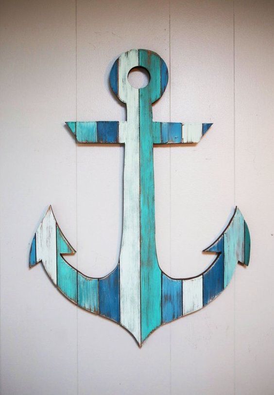 Wooden anchor